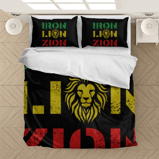 iron lion zion Bedding Sets