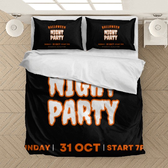 halloween night party Bedding Sets