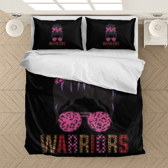 Warriors Wear Pink Bedding Sets