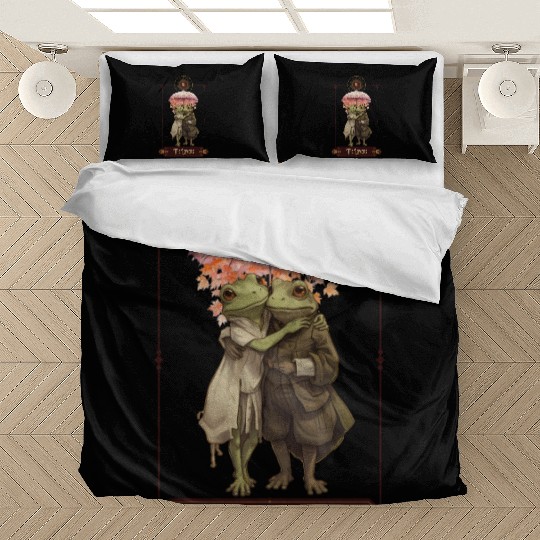 "The Lovers" Frog Tarot Card Bedding Sets