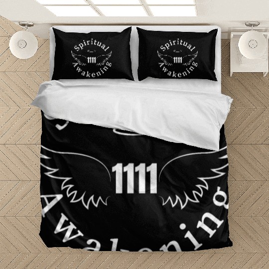 1111 Angel Number Spiritual Awakening Bedding Sets
