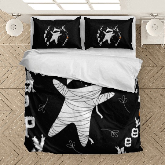 Halloween Cat Mummy For Cat Lover Bedding Sets