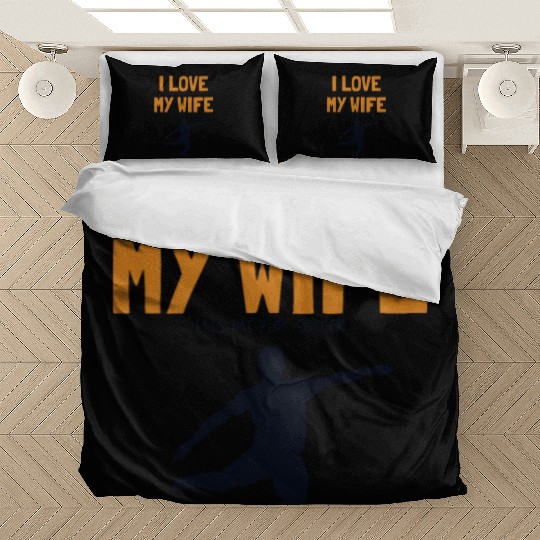 I love my Wife Soccer Futbol Fußball Goal Keeper Bedding Sets