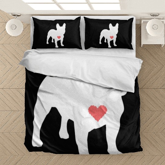 I Heart My Frenchie Bedding Sets