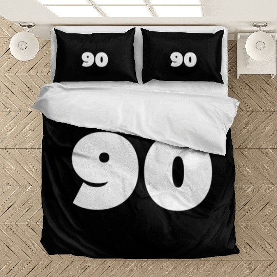 90th Birthday, Celebration, Anniversary / Ninety! Bedding Sets