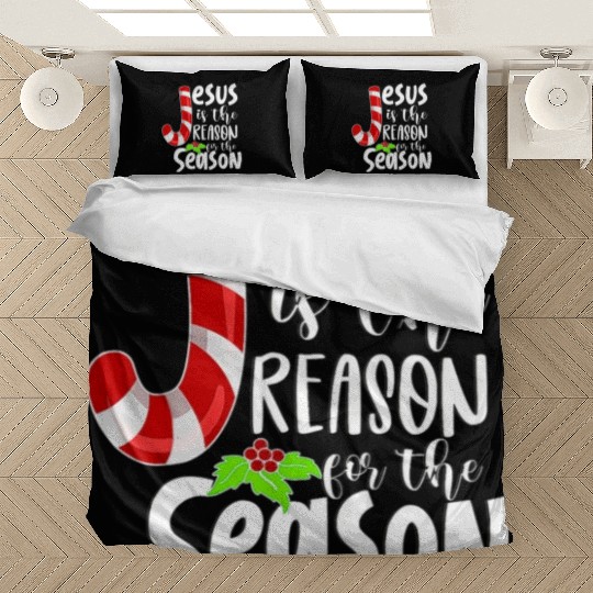 Jesus Is The Reason For The Season Christian Bedding Sets