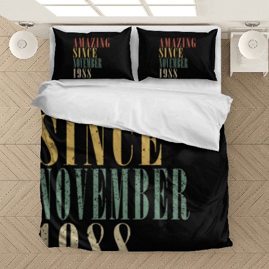 november 1988 Anniversary november 1988 november Bedding Sets