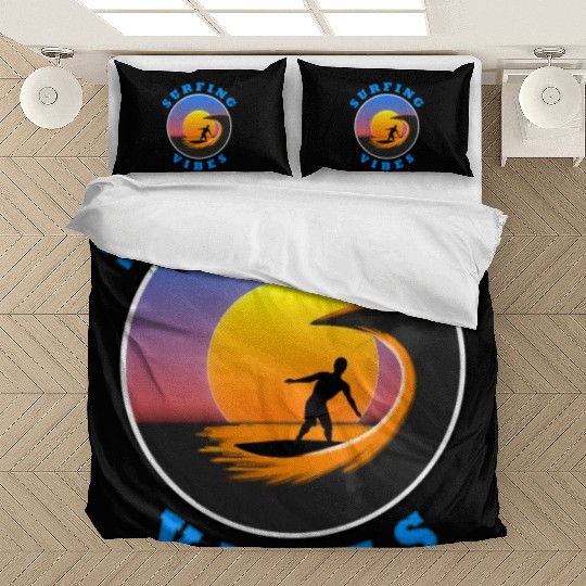 Surfing Vibes - Sun - surfer Bedding Sets