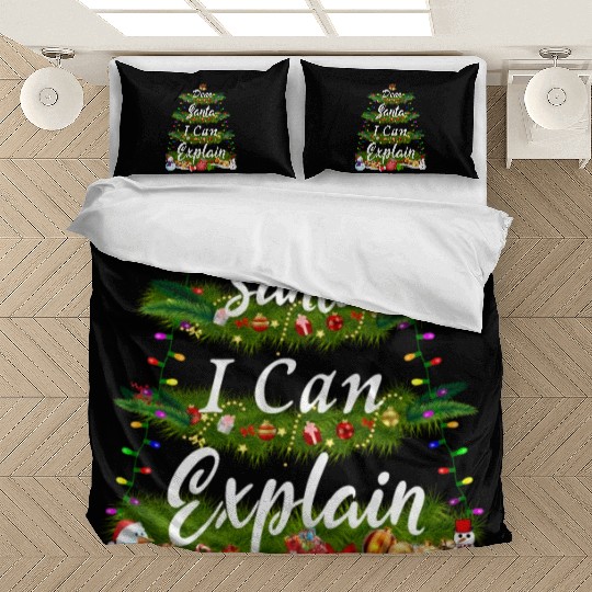 Dear Santa, I Can Explain - Christmas Tree Bedding Sets