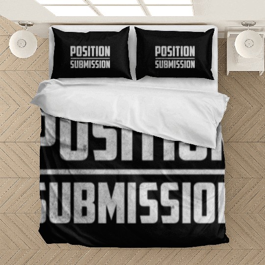 Vintage Inspired Funny Jiu Jitsu Martial Arts BJJ Bedding Sets
