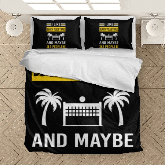 3 People Beach Volleyball Bedding Sets