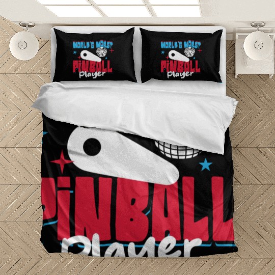 World s Worst Pinball Player Bedding Sets