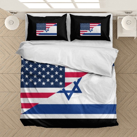 Israel USA flag flags Bedding Sets