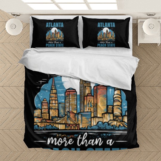 Atlanta City Georgia USA America United States Bedding Sets