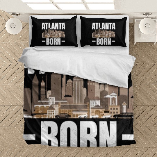 Atlanta City Georgia USA America United States Bedding Sets