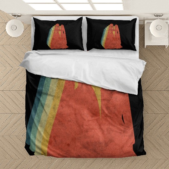 Lesbian Couple Romantic Wedding Wife Retro Bedding Sets