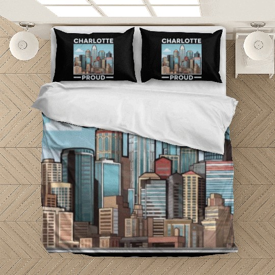 Charlotte North Carolina USA America United States Bedding Sets