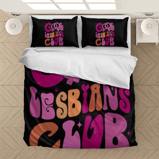 Cool Lesbians Club Cool Pride Club Pride Bedding Sets