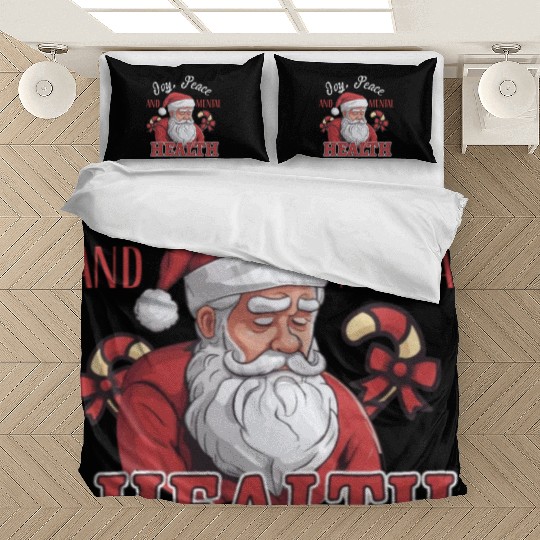 Mental Health Christmas Anti Christmas Holiday Bedding Sets