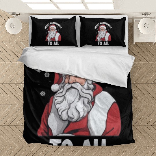 Mental Health Christmas Anti Christmas Holiday Bedding Sets
