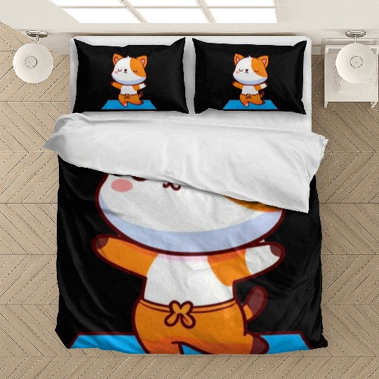 Zen Kitty Yoga Bedding Sets