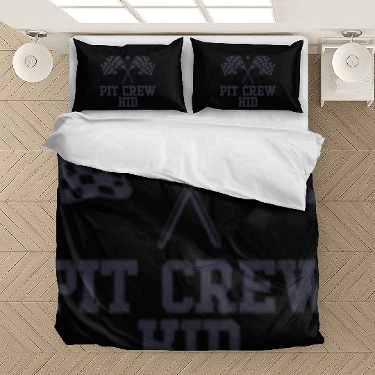 Pit Crew Kid Racing Enthusiast Racer Birthday Gift Bedding Sets