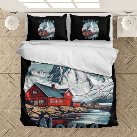 Lofoten Norway Nature Paradise Bedding Sets