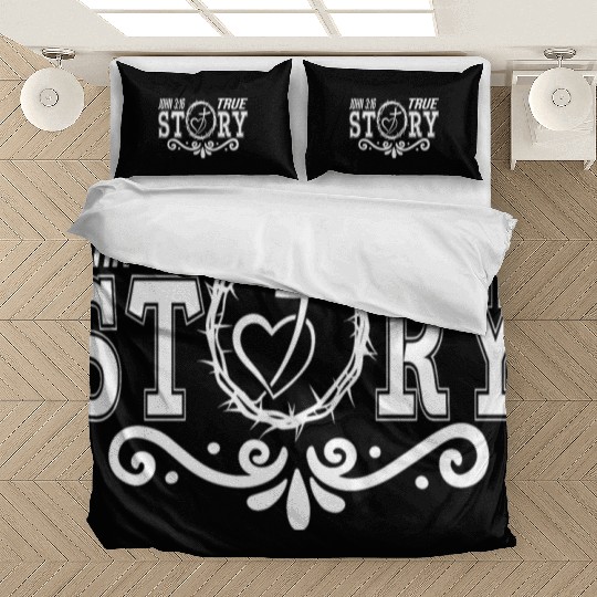 True Story John 3:16 Love Jesus Christian Bedding Sets