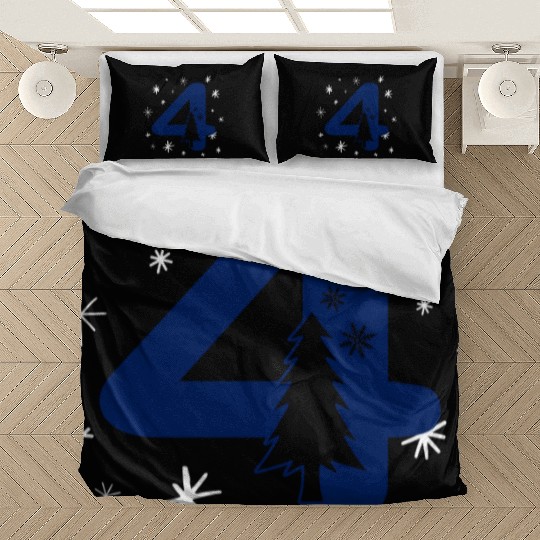 4th Anniversary Year - Christmas Celebration Four Bedding Sets