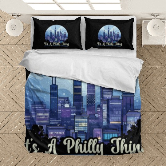 Philadelphia City Pennsylvania USA United States Bedding Sets