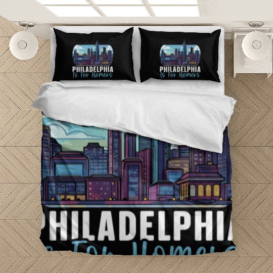 Philadelphia City Pennsylvania USA United States Bedding Sets