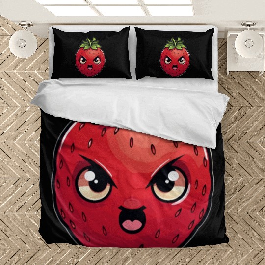 Bad Strawberry Summer Kawaii Gift Bedding Sets