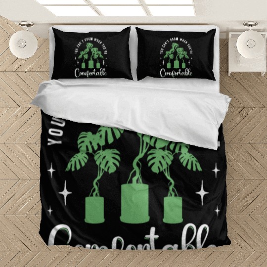 Monstera You Can't Grow When You're Balcony Plants Bedding Sets