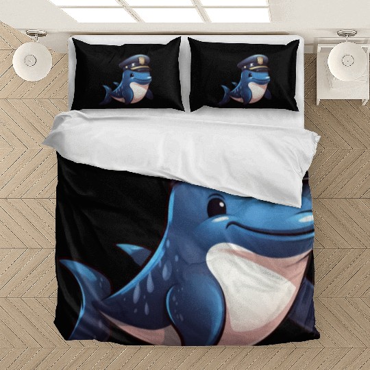Police whale Bedding Sets