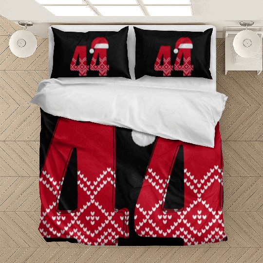 Wedding Anniversary 44 Years - Christmas Number 44 Bedding Sets