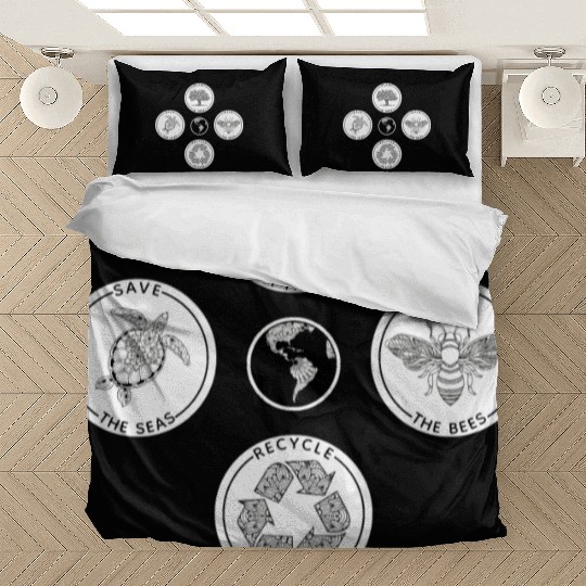 Earth Day Save The Planet Bedding Sets