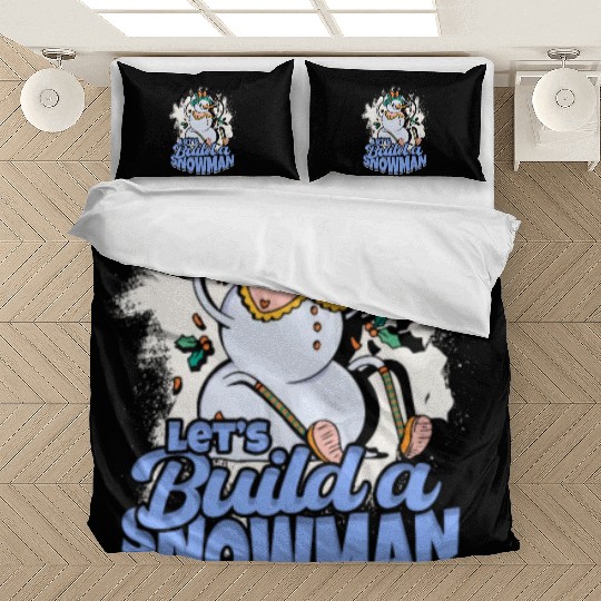 Let's Build a Snowman - Snow Bedding Sets
