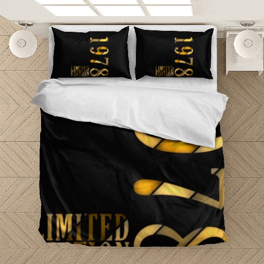 1978 vintage birthday year of birth 1978 gift Bedding Sets