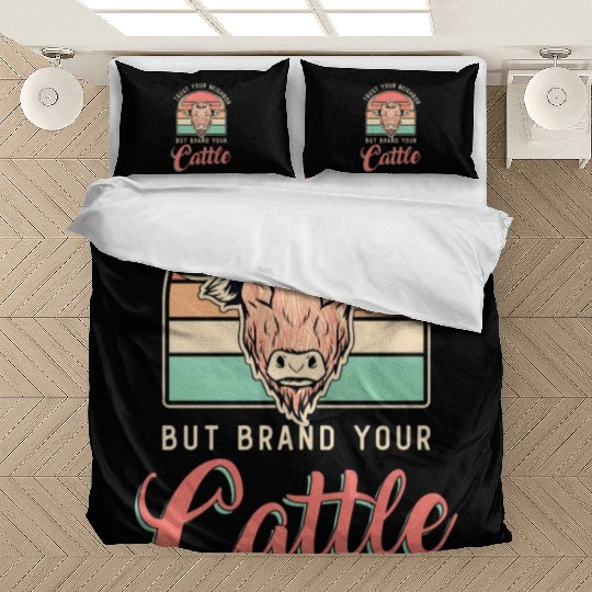 Cattle Farming Trust Your Neighbor Farm Animals Bedding Sets