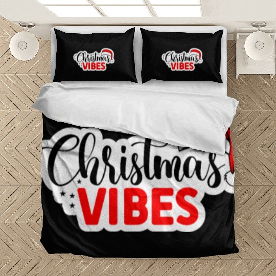 Christmas Vibes Unisex Garment Bedding Sets