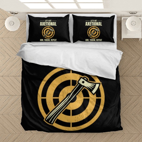 Axetional Axe Throwing Bullseye Aim Throw Repeat Bedding Sets