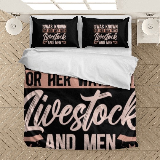 Livestock Breeder She Was Known For Farm Animals Bedding Sets