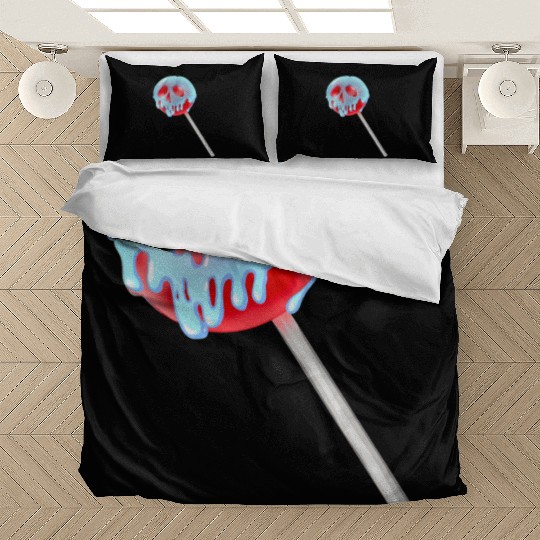 Poison Apple Halloween Candy Lollipop Bedding Sets