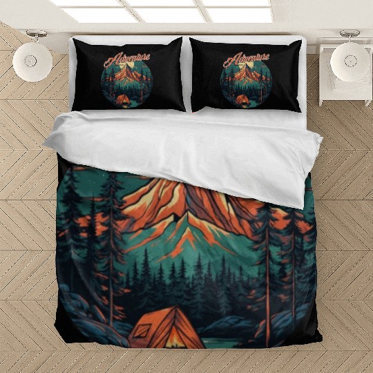 Forest nature trekking adventure Bedding Sets