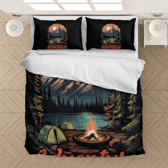 Forest nature trekking adventure Bedding Sets