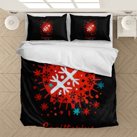 Sagittarius in the Winter Wonderland Bedding Sets