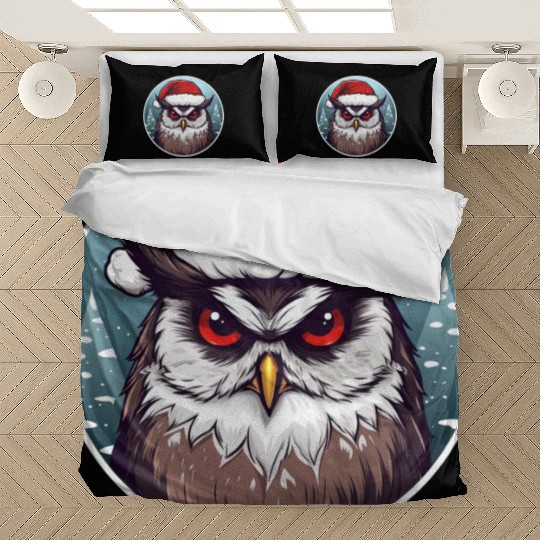 Christmas owl Bedding Sets