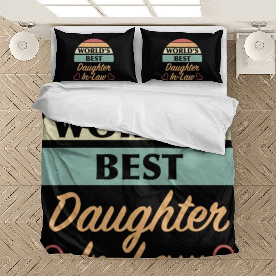 World’s Best Daughter In Law Bedding Sets