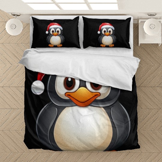 Penguins Christmas Bedding Sets