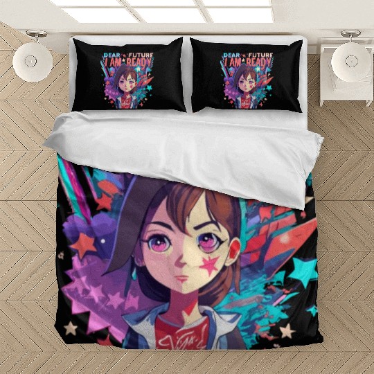 Nye Dear Future I Am Ready Cheers To A New Year Bedding Sets